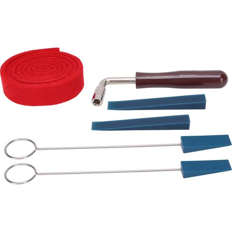 Stimmschlüssel für Klaviere, Stimmungsstreifen, Dämpfer, Werkzeug zur Reparatur von Musikinstrumenten, Stimmzubehör. (1/5)