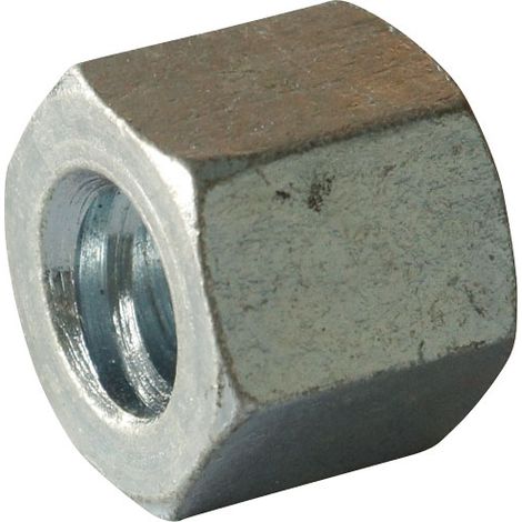 Moncoffrage – Ecrou hexagonal 6 pans L. 25 mm – Pour tige ø 17 mm – Filetage métrique pas standard – Compatible avec clés de coffrage (1/5)