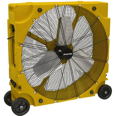 Sealey HVD42110VPM Premier 42"" Industrial High Velocity Rotomold Drum Fan 3-Speed 110V