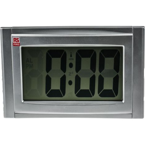 Horloge Numérique Bureau, Murale radio-pilotée RS PRO ( Prix pour 1 ) (1/2)