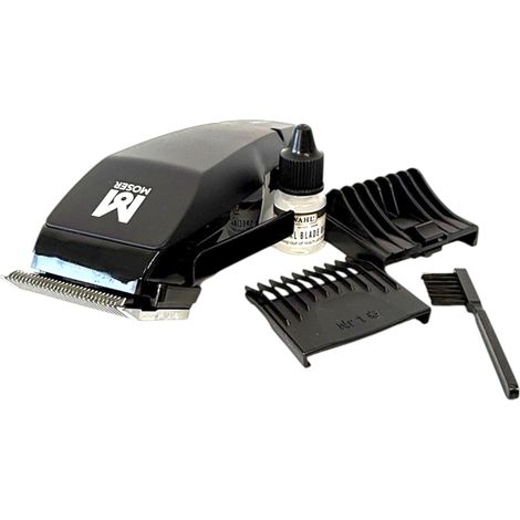 Cortapelo profesional Moser ProfiLine 1400, 10 W, 0,7 - 3 mm (1400-0087) + 2 peines acoplables