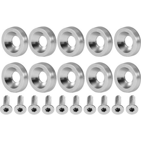 Rondelles de Boulons de Carénage de Moto M6, Modification de Voiture M6 Joint de Boulon Licence Antivol Plaque d'immatriculation Boulons Attaches Décoration de Cadre.. (1/5)