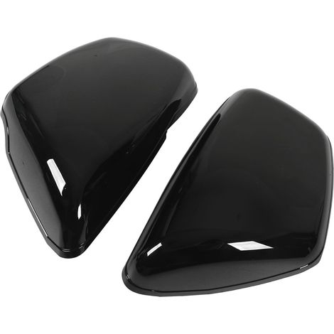 Plaques Latérales Batterie Gauche Droite Robustes Protège-Carter Protection Noire pour Virago, Lot de 2 Remplacement (1/5)