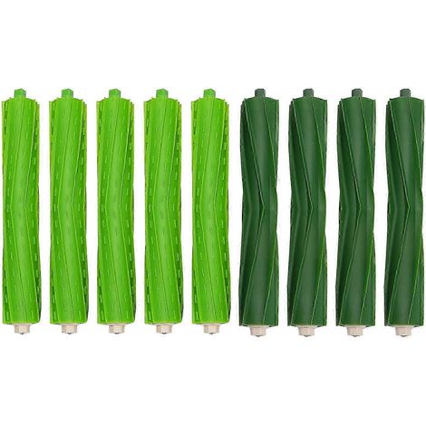 Lot de 4 rouleaux de brosse en caoutchouc multi-surfaces pour iRobot Roomba séries I et E (I7, I7+, I8, I8+/Plus, E5, E6, E7). (1/5)