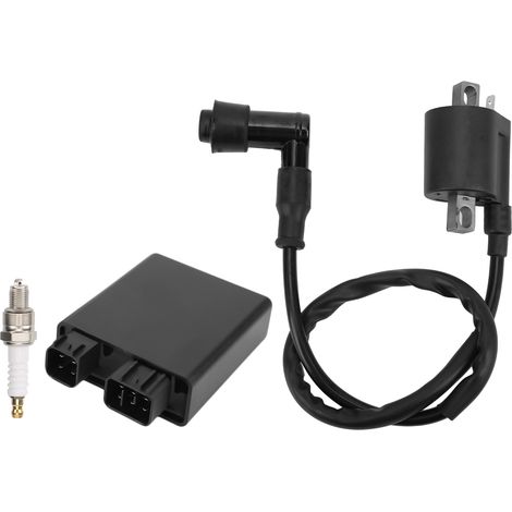 Kit de boîte CDI de bougie d'allumage de bobine d'allumage 5YF‑85540‑00‑00 de remplacement pour Yamaha Raptor 50 YFM50 YFM50R (1/5)