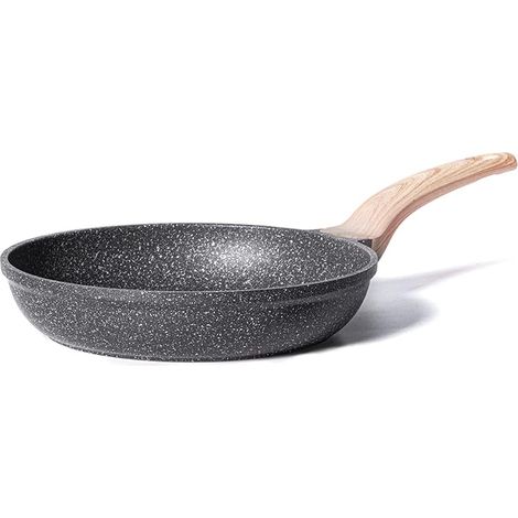 Poêle À Oeufs - Revêtement Granit Noir - Fonte D Aluminium - Compatible Induction - 20 Cm - 1 Pièce (1/5)