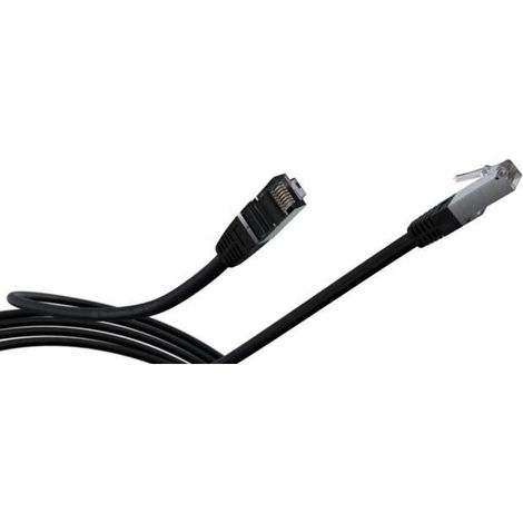Câble RJ45 - LINEAIRE - PCC6FNJ - Cat.6 - Blindé - F/UTP - Noir - 20m