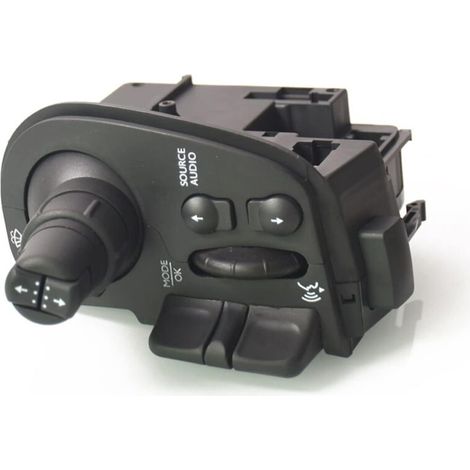 Levé Vitre Bouton Comman Leve Vitre Commutateur Combiné De Colonne De Direction D'essuie-Glaces Radio pour Renault pour Clio III pour Modus pour KANGOO OEM 8201590631 (1/4)