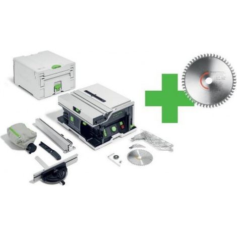 Festool – Scie circulaire à table sans fil – Moteur EC-TEC sans balais – Vitesse 6800 tr/min – Coupes jusqu'à 450 mm de large (1/5)