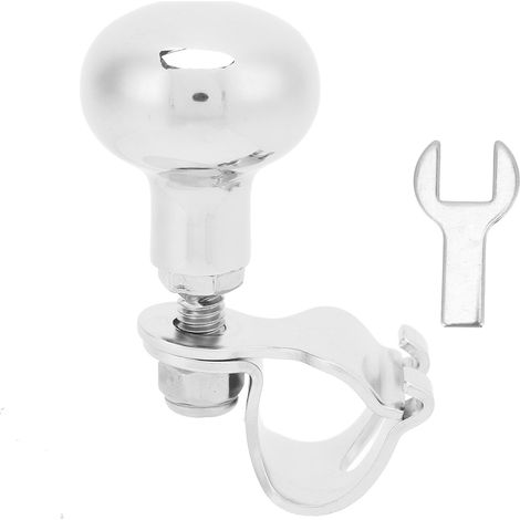 Bouton de direction rotatif en acier inoxydable pour voitures et bateaux - Aide à la conduite professionnelle (1/5)