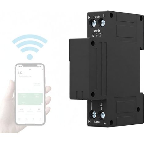 Beyamis Disjoncteur intelligent Tuya Zigbee 1P – temporisation, compteur énergie, réenclenchement (1/5)