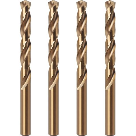Foret Cobalt Metal 6.2mm, 4pcs HSS Forets Carbure Meche Metal (1/5)