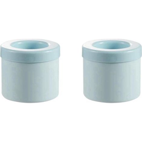 Petit moule à glaçons cylindrique en silicone pour congélateur, facile à démouler. (1/5)