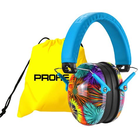 Casques anti-bruit pour enfants, design ajustable, confort optimal, noir (1/2)