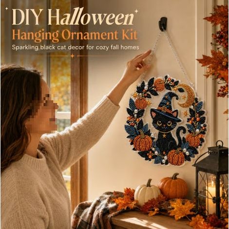 DIY Spooky Hanging Ornament Kit - DIY Spooky Hanging Ornament Set A