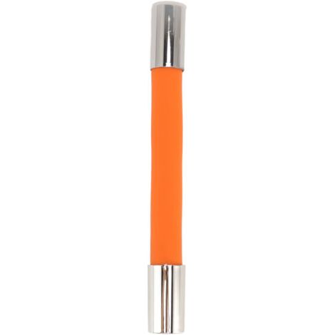 DEESSE SHOP-Tubes d'extension de robinet avec buse d'aérateur flexible en cuivre pour évier de cuisine orange 20 cm résistant aux pulvérisations (1/5)