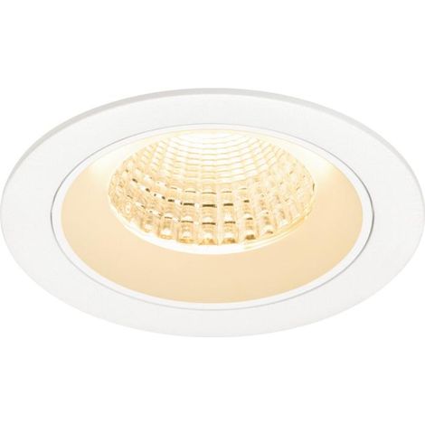 Encastré downlight NUMINOS® M intérieur 2700 K 55° IP20 rond blanc - SLV - 1009611