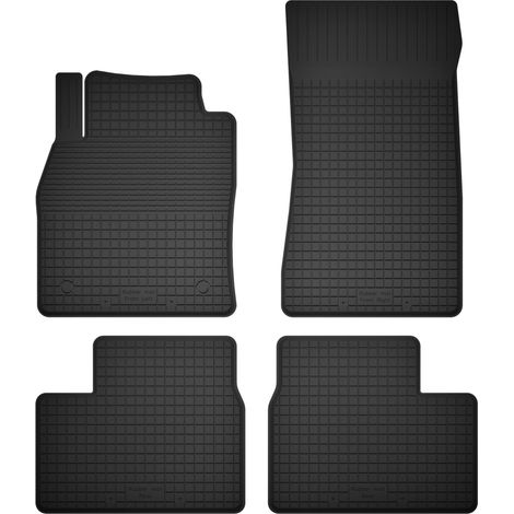 Alfombrillas de goma para coche, juego de 4, universales para: Jaguar XF X260 sedán y familiar (2016-) (1/5)