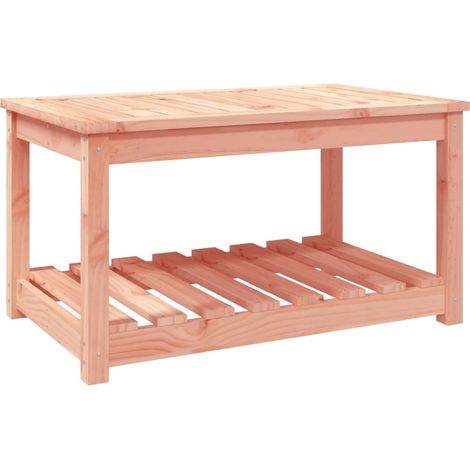 Table de jardin Table d'extérieur 82,5x50,5x45 cm bois massif de douglas (1/4)