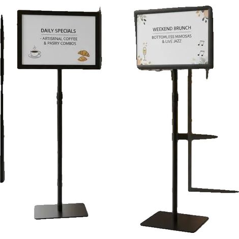 Informationsstand, höhenverstellbar, A3-Kompatibilität, FXCC0DV2R4NOT0 (1/2)