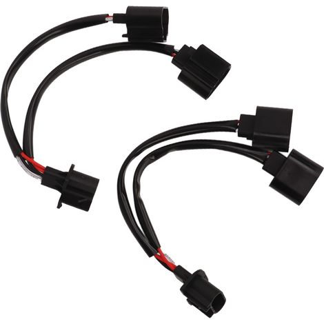 2 Stück 9008 H13 Scheinwerfer Umrüst-Kabelbaum Steckeradapter Stecker auf Buchse Plug & Play für LKW Pickup LED-Kabel (1/5)