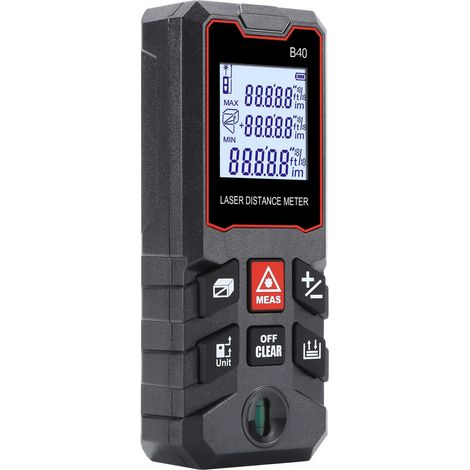 Télémètre Laser - Laser Vert Haute Visibilité - Mesure Précise Intérieur Extérieur - Outil De Construction Compact (1/5)
