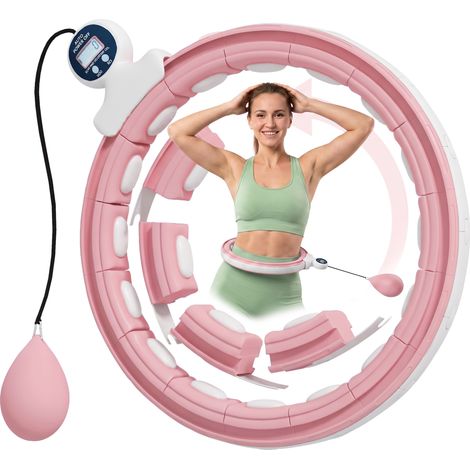Cerceau de Hula-hoop Intelligent Rose 113 cm Adulte (1/5)