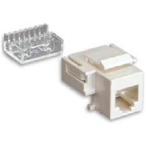 Fanton presa orizzontale 6/6c rj12 ct.3 colore bianco 23708 (1/3)
