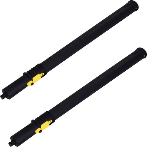Lot de 2 rallonges vapeur, bouton jaune, pour nettoyeur Kärcher SC1-5 CTK10 (1/5)