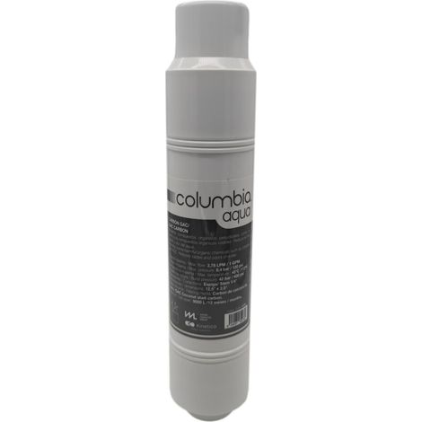 Cartouche Charbon Actif Gac - Fontaines Columbia Fc750 Et 1300 (1/5)