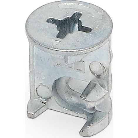 HERRAJES ALK excentrica mi-fix 15-19 sp28/30 i14,5 zincado , La excéntrica Ø15mm MI-FIX sirve para hacer una conexión firme entre paneles o estructura