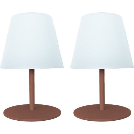 Lampada da tavolo Lumisky Marrone scuro (1/4)