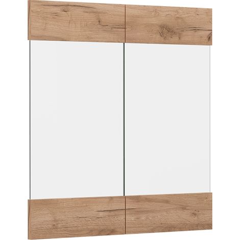 Façade de cuisine R-Line, Chêne de force doré, 59.2x59cm façade de meuble pour meuble mural vitré, Vicco (1/5)