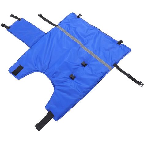 Gilet thermique imperméable en cuir de veau, idéal par temps froid. (1/5)