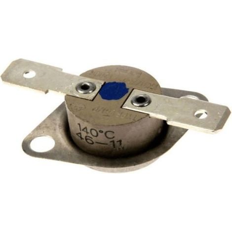 Thermostat - 140 °C - Contact Ouvert - Diamètre 16 mm - Compatible Appareils Électroménagers - Unité (1/2)