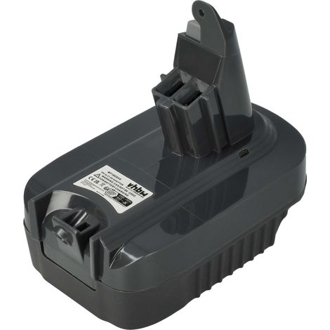 vhbw Battery Adapter compatible with Dyson SV03, DC74 Animal, SV05 Vacuum Cleaner and for 18 V Li-ion Batteries e.g. compatible with Makita BL1830