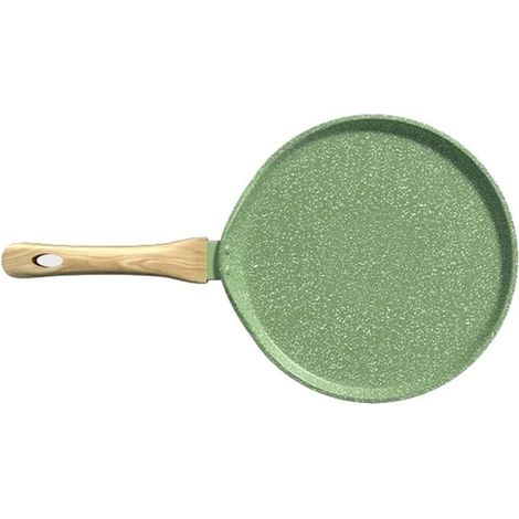 1 Poêle à frire,alliage d'aluminium et pierre,revêtement antiadhésif,poignée ergonomique,cuisson induction et gaz (1/5)