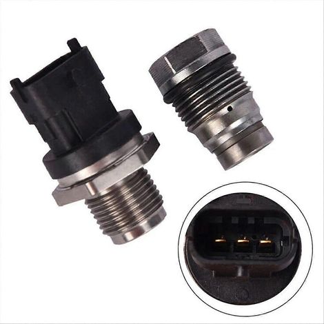Kit de capteur de pression (1 jeu) pour Volvo FL FE D5E D6E B5LH B5RH B6R B7R 20973777 - Capteur de pression de rampe commune d'injection - SFYGV (1/5)