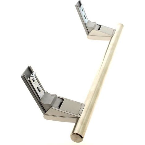 POIGNEE DE PORTE EN INOX ENTRAXE 244 M/M POUR REFRIGERATEUR LIEBHERR - 7432162 (1/5)