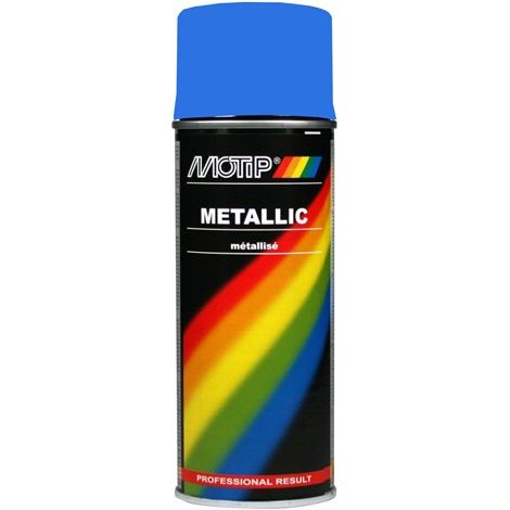 Peinture carrosserie bleu gris métallisé, Renault J47, 400ml - Motip