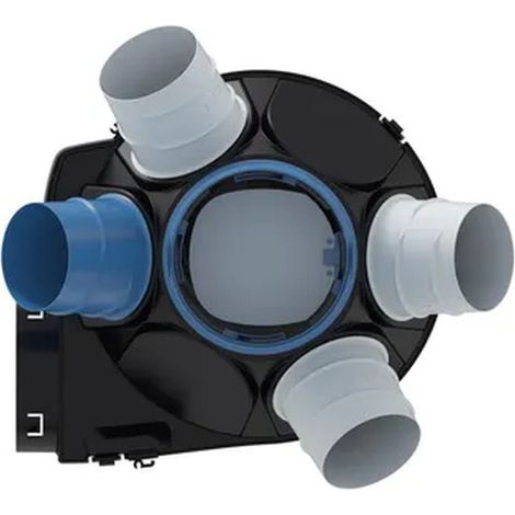 Sauter – VMC simple flux autoréglable Agalina – Débit 100m³/h – Système antibuée breveté – Silencieuse < 15 dB(A) – Installation rapide