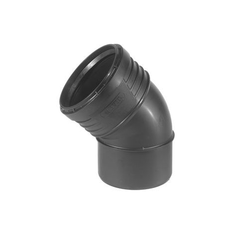 Curva 45° ad innesto pp con guarnizione serie sitech+ insonorizzata ø40 WAVIN (1/2)