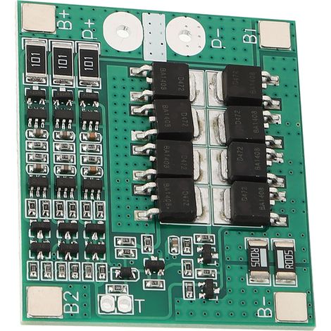 Carte de protection pour batterie lithium 3S 12V 40A (BMS) avec charge d'équilibrage (1/5)