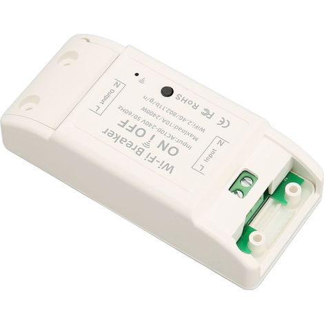 Interrupteur Connecté WiFi avec Contrôle Vocal et Application pour Maison Intelligente 100‑240V (1/5)