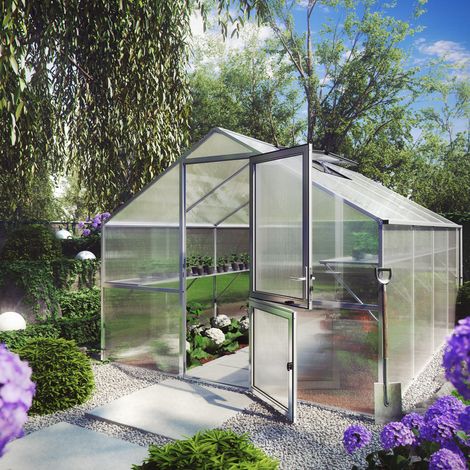 KGT Gewächshaus "Orchidee IV" 12,75 m², pressblank (1/5)