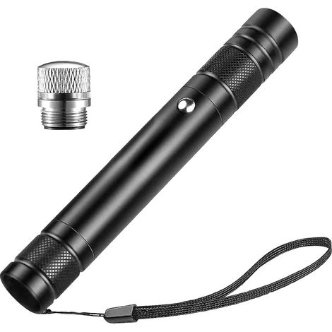 Petite lampe torche rechargeable portable  Lampe torche à piles pour le camping, les activités de plein air, la maison, la voiture, les recherches nocturnes et les sorties en bateau (1/5)