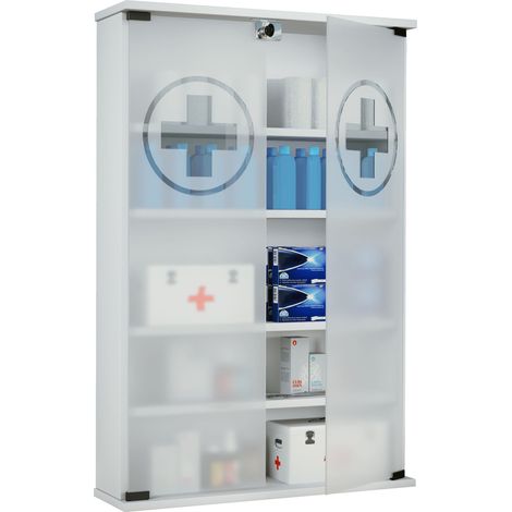 Armadio medico Gabinetto medicinale Honula 91x60x17 - VCM