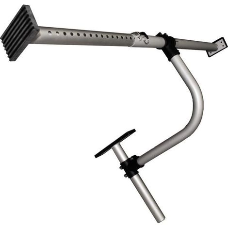 Support de fenêtre pour parabole - Hama - Easy Mont - Gris - 80-120 cm - 75 cm de diamètre max
