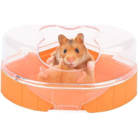 Bac à sable pour petits animaux (hamsters, chinchillas et gerbilles) (1/4)