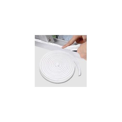10 M(L) x 9 mm(B) x 9 mm(D), Joint Brosse Porte, Blanc, Joint Fenetrepour Lsolation Phonique Porte, Joint Brosse Adhesif, Joint Brosse Porte Coulissante, Joint Brosse Moustiquaire